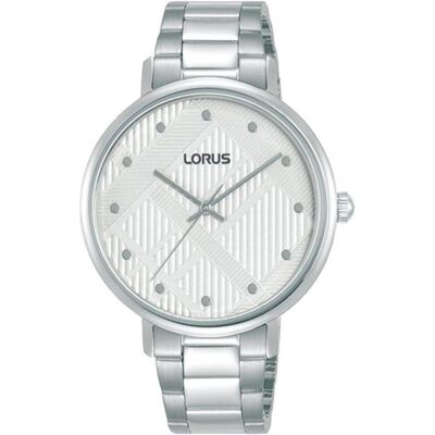Lorus, Armbanduhr, Damenuhr RG297UX9, Schwarz, Silber, (Analoguhr) Lorus, Armbanduhr, Damenuhr RG297UX9, Schwarz, Silber, (Analoguhr)