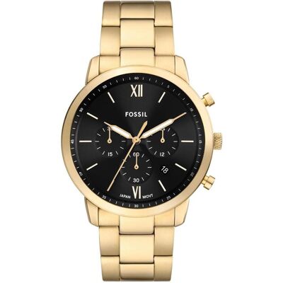 Fossil Armbanduhr, Chronograph NEUTRA, Gold, (Chronograph, 44 mm) Fossil Armbanduhr, Chronograph NEUTRA, Gold, (Chronograph, 44 mm)
