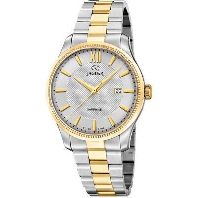 Jaguar, Armbanduhr, Acamar, Silber, Gold, Grau, (Analoguhr, 40 mm) Jaguar, Armbanduhr, Acamar, Silber, Gold, Grau, (Analoguhr, 40 mm)