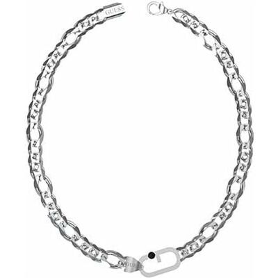 Guess Halsschmuck, Herrenhalsband JUMN02126JWSTT-U 45 cm, (Edelstahl, 45 cm) Guess Halsschmuck, Herrenhalsband JUMN02126JWSTT-U 45 cm, (Edelstahl, 45 cm)
