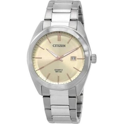 Citizen Armbanduhr, Orologio da Uomo Quadrante Avorio Quarzo, Silber, (41 mm) Citizen Armbanduhr, Orologio da Uomo Quadrante Avorio Quarzo, Silber, (41 mm)
