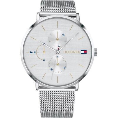 Tommy Hilfiger Armbanduhr, Jenna, Silber, (Analoguhr, 40 mm) Tommy Hilfiger Armbanduhr, Jenna, Silber, (Analoguhr, 40 mm)
