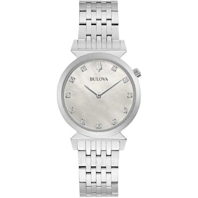 Bulova, Armbanduhr, 96P216, Silber, (Analoguhr, 30 mm) Bulova, Armbanduhr, 96P216, Silber, (Analoguhr, 30 mm)