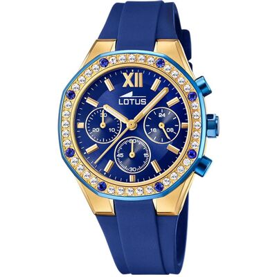 Lotus Armbanduhr, 18876/1 Chrono, Blau, (Chronograph, 38 mm) Lotus Armbanduhr, 18876/1 Chrono, Blau, (Chronograph, 38 mm)