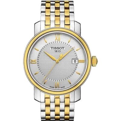 Tissot, Armbanduhr, Bridgeport Quartz Gent, Gold, (Analoguhr, Swiss Made, 40 mm) Tissot, Armbanduhr, Bridgeport Quartz Gent, Gold, (Analoguhr, Swiss Made, 40 mm)