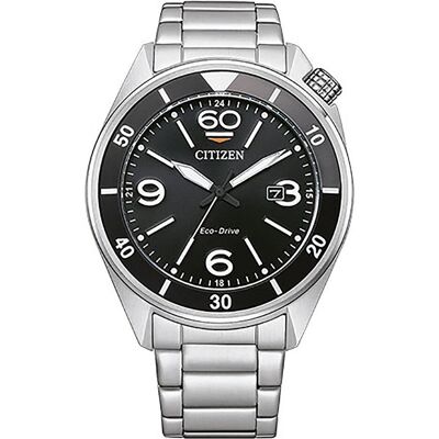 Citizen Armbanduhr, Eco-Drive, Silber, (Sportuhr, 43 mm) Citizen Armbanduhr, Eco-Drive, Silber, (Sportuhr, 43 mm)