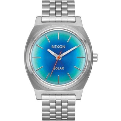 Nixon, Armbanduhr, Time Teller Solar, Mehrfarbig, Silber, (42 mm) Nixon, Armbanduhr, Time Teller Solar, Mehrfarbig, Silber, (42 mm)