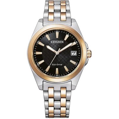Citizen Armbanduhr, EO1213-85E Eco-Drive Sport Damen 36mm 10ATM, Schwarz, (Analoguhr, Sportuhr, 36 mm) Citizen Armbanduhr, EO1213-85E Eco-Drive Sport Damen 36mm 10ATM, Schwarz, (Analoguhr, Sportuhr, 36 mm)