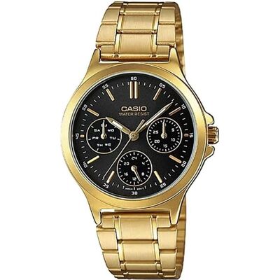 Casio Armbanduhr, Enticer, Gold, (33 mm) Casio Armbanduhr, Enticer, Gold, (33 mm)