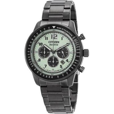 Citizen Armbanduhr, Cronografo Eco-Drive Quadrante Verde Orologio, Grün, (44 mm) Citizen Armbanduhr, Cronografo Eco-Drive Quadrante Verde Orologio, Grün, (44 mm)