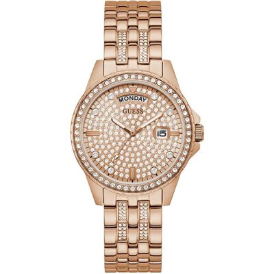 Guess Armbanduhr, Lady Comet, Rot, (Analoguhr, 38 mm) Guess Armbanduhr, Lady Comet, Rot, (Analoguhr, 38 mm)