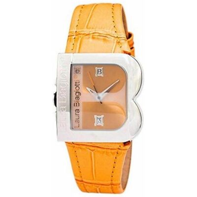Laura Biagiotti, Armbanduhr, Damenuhr LB0001L-NA (Ø 33 mm), Orange, (Analoguhr, 33 mm) Laura Biagiotti, Armbanduhr, Damenuhr LB0001L-NA (Ø 33 mm), Orange, (Analoguhr, 33 mm)