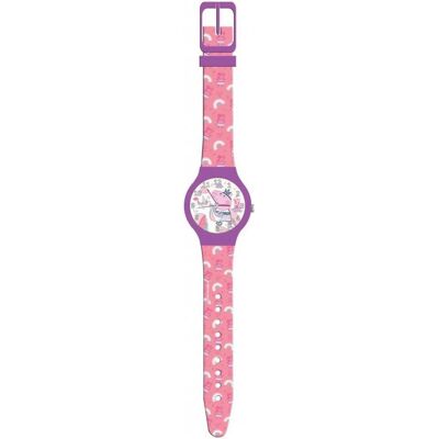 Pulio, Armbanduhr, Diakakis Analog clock Pepp in a can, Pink, (32 mm) Pulio, Armbanduhr, Diakakis Analog clock Pepp in a can, Pink, (32 mm)