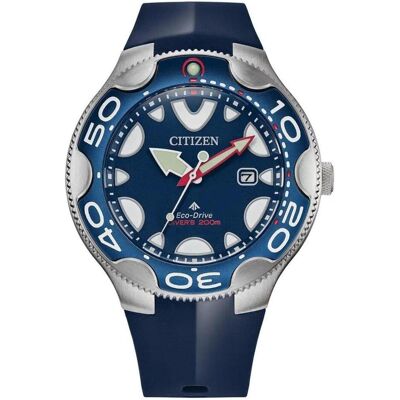 Citizen Armbanduhr, Analoog Duikhorloge für Herren ohne Klapsluiting, Blau, (Taucheruhr) Citizen Armbanduhr, Analoog Duikhorloge für Herren ohne Klapsluiting, Blau, (Taucheruhr)