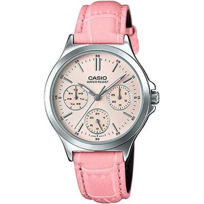 Casio Armbanduhr, LTP-V300L-4A, Pink, (33 mm) Casio Armbanduhr, LTP-V300L-4A, Pink, (33 mm)