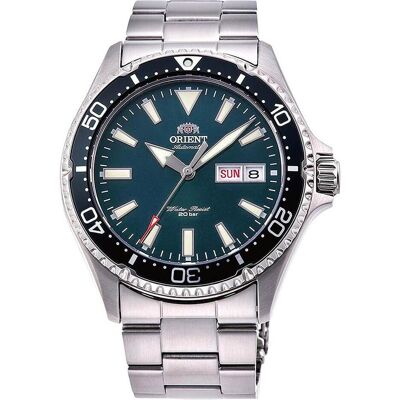 Orient, Armbanduhr, Mako III, Silber, (Chronograph, 41.80 mm) Orient, Armbanduhr, Mako III, Silber, (Chronograph, 41.80 mm)