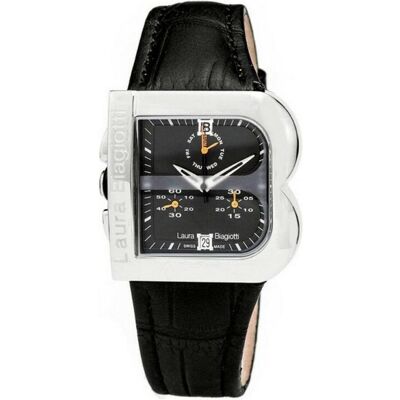 Laura Biagiotti, Armbanduhr, Damenuhr LB0002-CN (Ø 33 mm), Schwarz, Silber, (33 mm) Laura Biagiotti, Armbanduhr, Damenuhr LB0002-CN (Ø 33 mm), Schwarz, Silber, (33 mm)