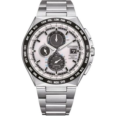 Citizen Armbanduhr, AT8238-84A, Silber, (Chronograph, Funkuhr) Citizen Armbanduhr, AT8238-84A, Silber, (Chronograph, Funkuhr)