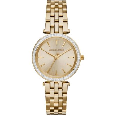 Michael Kors, Armbanduhr, Mini Darci, Gold, (Analoguhr, 33 mm) Michael Kors, Armbanduhr, Mini Darci, Gold, (Analoguhr, 33 mm)