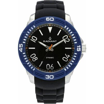Radiant, Armbanduhr, Herrenuhr RA503602 (Ø 46 mm), Silber, Schwarz, (46 mm) Radiant, Armbanduhr, Herrenuhr RA503602 (Ø 46 mm), Silber, Schwarz, (46 mm)