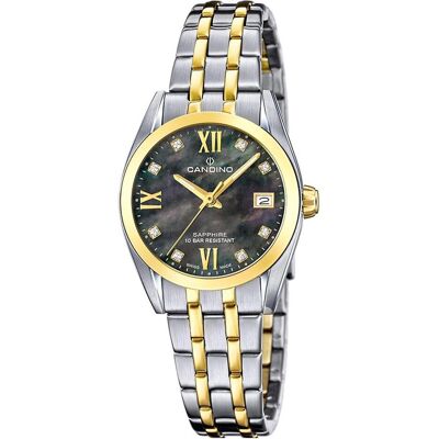 Candino, Armbanduhr, Couple Classic, Gold, Silber, (Analoguhr, 28.50 mm) Candino, Armbanduhr, Couple Classic, Gold, Silber, (Analoguhr, 28.50 mm)