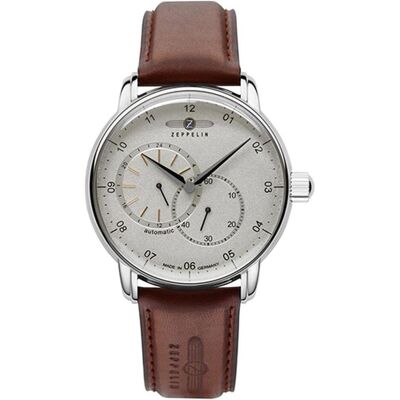 Zeppelin, Armbanduhr, Captain's Line, Silber, (Analoguhr, 43 mm) Zeppelin, Armbanduhr, Captain's Line, Silber, (Analoguhr, 43 mm)