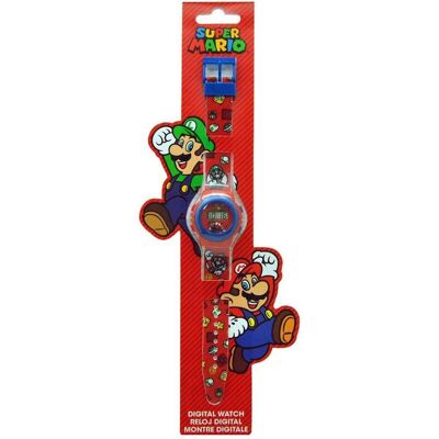 Armbanduhr, Super Mario Armbanduhr, Rot, (Digitaluhr) Armbanduhr, Super Mario Armbanduhr, Rot, (Digitaluhr)