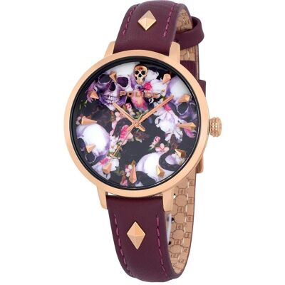 Police, Armbanduhr, Miona, Mehrfarbig, Schwarz, Violett, (Analoguhr, 36 mm) Police, Armbanduhr, Miona, Mehrfarbig, Schwarz, Violett, (Analoguhr, 36 mm)