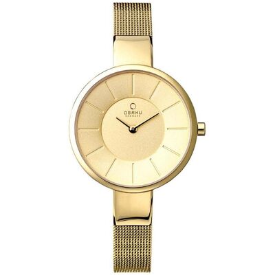 Obaku, Armbanduhr, - Sol Gold V149LXGGMG, Gold, (Analoguhr) Obaku, Armbanduhr, - Sol Gold V149LXGGMG, Gold, (Analoguhr)
