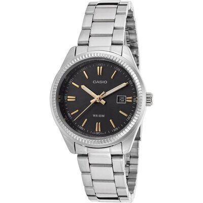 Casio Armbanduhr, MTP-VT01L-1B, Gold, Silber, Schwarz, (30 mm) Casio Armbanduhr, MTP-VT01L-1B, Gold, Silber, Schwarz, (30 mm)