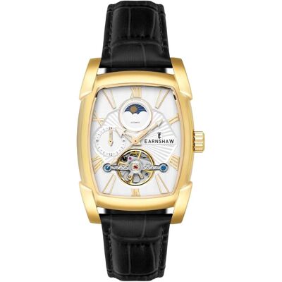 Thomas Earnshaw, Armbanduhr, ES-8296-03, (Analoguhr, Mondphasenuhr, 37 mm) Thomas Earnshaw, Armbanduhr, ES-8296-03, (Analoguhr, Mondphasenuhr, 37 mm)