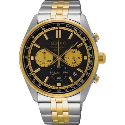 Seiko Armbanduhr, Herrenuhr SSB430P1, Silber, (Analoguhr, Chronograph, 42 mm) Seiko Armbanduhr, Herrenuhr SSB430P1, Silber, (Analoguhr, Chronograph, 42 mm)