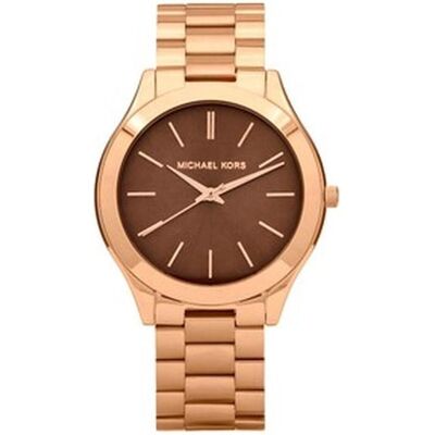 Michael Kors, Armbanduhr, DAMSKI MK3181 - SLIM RUNWAY (zm500g), Gold, (33 mm) Michael Kors, Armbanduhr, DAMSKI MK3181 - SLIM RUNWAY (zm500g), Gold, (33 mm)