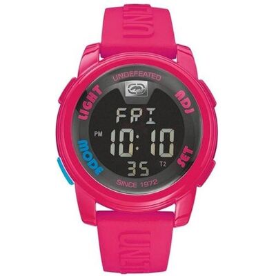 Marc Ecko, Armbanduhr, Unisex-Uhr E07503G8 (Ø 50 mm), Schwarz, Pink, (Analoguhr, 50 mm) Marc Ecko, Armbanduhr, Unisex-Uhr E07503G8 (Ø 50 mm), Schwarz, Pink, (Analoguhr, 50 mm)