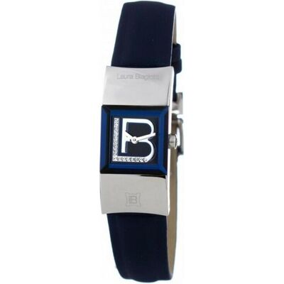 Laura Biagiotti, Armbanduhr, Damenuhr LB0016S-04 (Ø 18 mm), Silber, Blau, (18 mm) Laura Biagiotti, Armbanduhr, Damenuhr LB0016S-04 (Ø 18 mm), Silber, Blau, (18 mm)