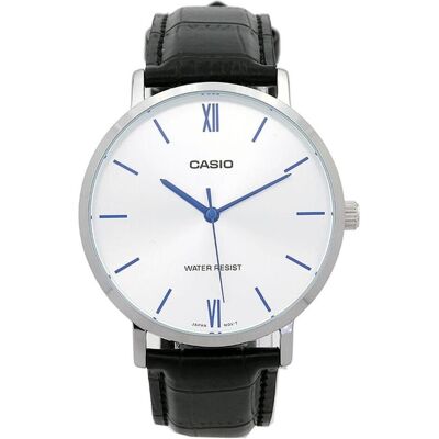 Casio Armbanduhr, Dress, Schwarz, Silber, (40 mm) Casio Armbanduhr, Dress, Schwarz, Silber, (40 mm)