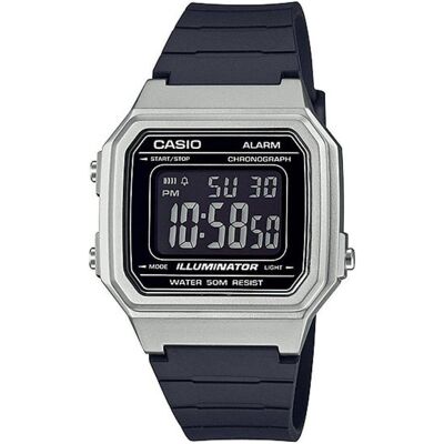 Casio Armbanduhr, W-217HM-7B, Grau, Silber, Schwarz, (Digitaluhr, 41 mm) Casio Armbanduhr, W-217HM-7B, Grau, Silber, Schwarz, (Digitaluhr, 41 mm)