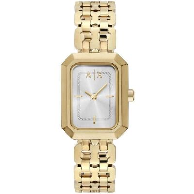Armani Exchange Armbanduhr, Damenuhr, Gold, (Analoguhr, 27 mm) Armani Exchange Armbanduhr, Damenuhr, Gold, (Analoguhr, 27 mm)