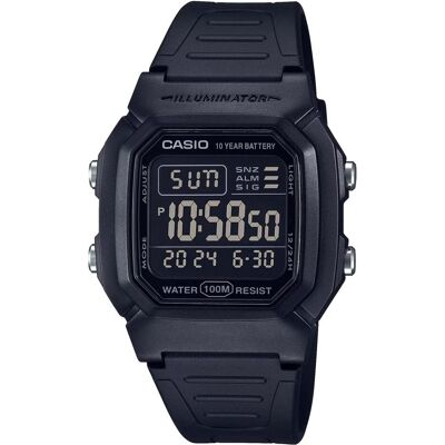Casio Armbanduhr, Retro Vintage - W-800H-1B, Schwarz, (Digitaluhr, 37 mm) Casio Armbanduhr, Retro Vintage - W-800H-1B, Schwarz, (Digitaluhr, 37 mm)