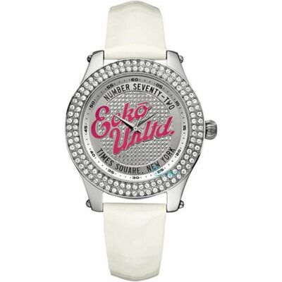 Marc Ecko, Armbanduhr, Mod. THE ROLLIE, Weiss, Grau, Silber, (39 mm) Marc Ecko, Armbanduhr, Mod. THE ROLLIE, Weiss, Grau, Silber, (39 mm)
