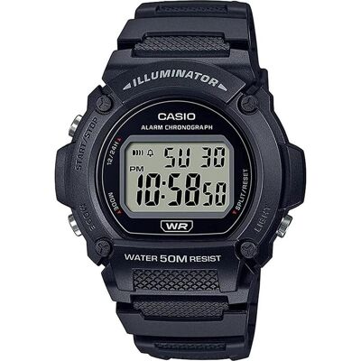 Casio Armbanduhr, Collection - W-219H-1A, Schwarz, (47 mm) Casio Armbanduhr, Collection - W-219H-1A, Schwarz, (47 mm)