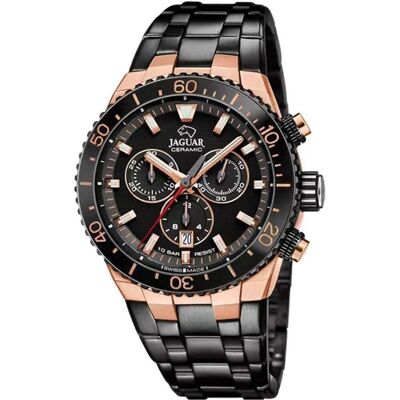 Jaguar, Armbanduhr, J1023/1, Schwarz, (Chronograph, 44.80 mm) Jaguar, Armbanduhr, J1023/1, Schwarz, (Chronograph, 44.80 mm)