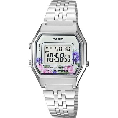 Casio Armbanduhr, Vintage, Mehrfarbig, Silber, (Digitaluhr, 33.50 mm) Casio Armbanduhr, Vintage, Mehrfarbig, Silber, (Digitaluhr, 33.50 mm)