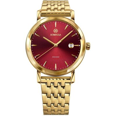 Jowissa, Armbanduhr, J4.544.L, Gold, (Analoguhr, 40 mm) Jowissa, Armbanduhr, J4.544.L, Gold, (Analoguhr, 40 mm)