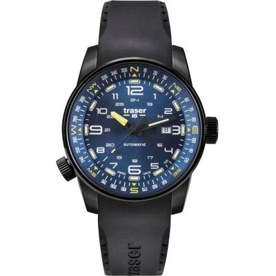 Traser, Armbanduhr, Pathfinder, Schwarz, (Analoguhr, 46 mm) Traser, Armbanduhr, Pathfinder, Schwarz, (Analoguhr, 46 mm)