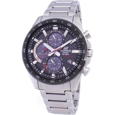 Casio Armbanduhr, Edifice Cronografo al Quarzo, Silber, (Chronograph) Casio Armbanduhr, Edifice Cronografo al Quarzo, Silber, (Chronograph)