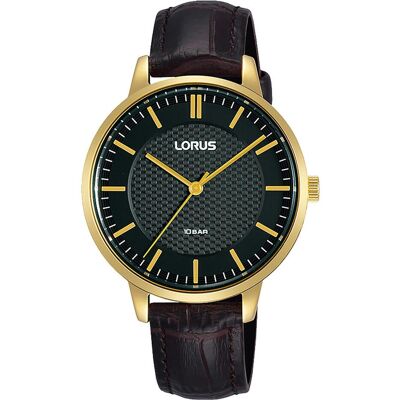 Lorus, Armbanduhr, Lady - RG276TX9, Gold, Schwarz, Braun, (Analoguhr, 34 mm) Lorus, Armbanduhr, Lady - RG276TX9, Gold, Schwarz, Braun, (Analoguhr, 34 mm)