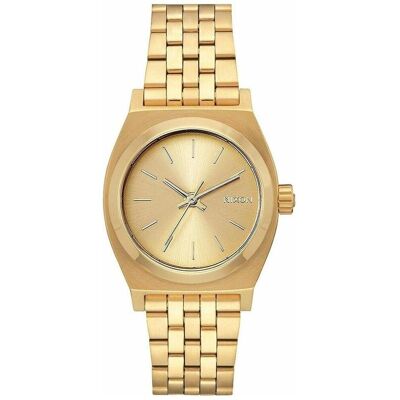 Nixon, Armbanduhr, Medium Time Teller, Gold, (Analoguhr, 31 mm) Nixon, Armbanduhr, Medium Time Teller, Gold, (Analoguhr, 31 mm)