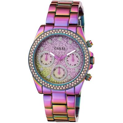 Guess Armbanduhr, SOL Armbanduhr, Mehrfarbig, (Chronograph, 38 mm) Guess Armbanduhr, SOL Armbanduhr, Mehrfarbig, (Chronograph, 38 mm)
