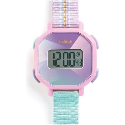 Djeco, Armbanduhr, Digitale Armbanduhr Purple prisma, Violett Djeco, Armbanduhr, Digitale Armbanduhr Purple prisma, Violett